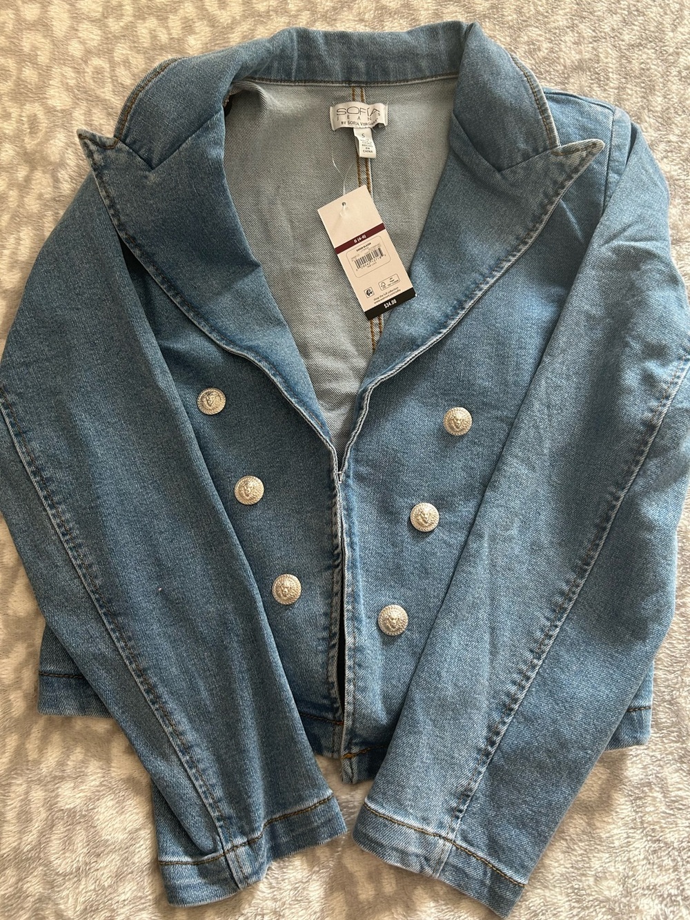 Sofia Jeans Light Blue Denim Jacket